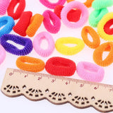 Colorful Child Hair Holders Elastic Bands 200 Pcs - Baby King Stores