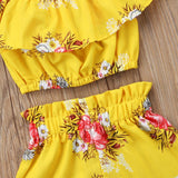 Persia Ruffled Floral Set - Baby King Stores