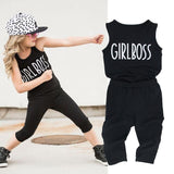 Girl Boss Tank Top + Leggins - Baby King Stores