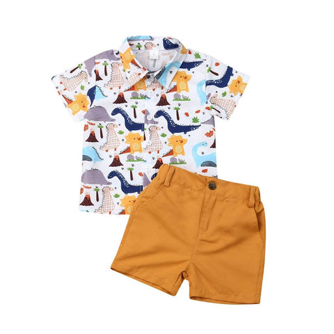 Dinosaur Summer Outfit - Baby King Stores