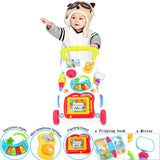 Multifuctional Toddler Trolley Sit-to-Stand ABS - Baby King Stores