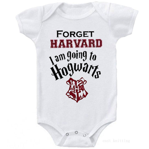 Harvard VS Hogwarts Baby Jumpsuit