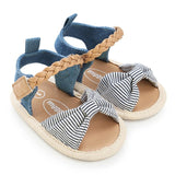 Polka Dot Bowknot Baby Sandals