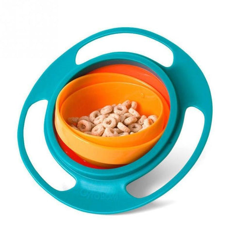 360° Rotating Spill-Proof Baby Gyro Bowl - Baby King Stores