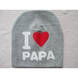 I LOVE MAMA & PAPA Beanie Hat - Baby King Stores