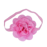 Fancy Elastic Flower Headband - Baby King Stores