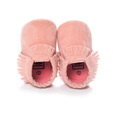 Suede Leather Moccasins 0-18M - Baby King Stores