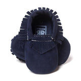 Suede Leather Moccasins 0-18M - Baby King Stores