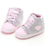 Lovely Heart Baby Girl Sneakers - Baby King Stores