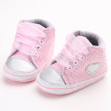 Lovely Heart Baby Girl Sneakers - Baby King Stores