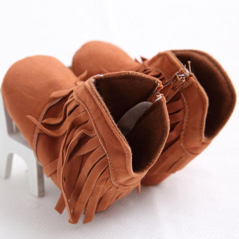 Baby Tassel Boots - Baby King Stores
