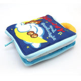 Soft Cloth Educational Baby Books With Rustle Sound 0-12 month - Baby King Stores