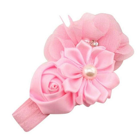 Flower Lace Headband - Baby King Stores