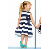Blue Striped Dress - Baby King Stores