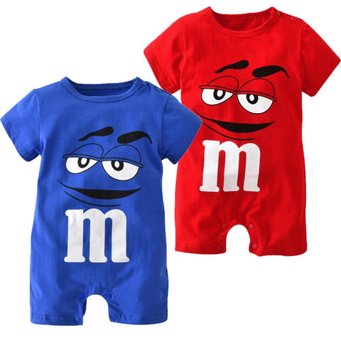 M&M's Short Sleeve Jumpsuit - Baby King Stores