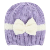 Winter Bowknot Baby Hat - Baby King Stores