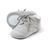 Leather Baby Moccasins Soft Crib Shoes 0-18 Months - Baby King Stores