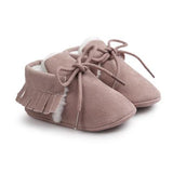 PU Suede Leather Moccasins 0-18 Months - Baby King Stores