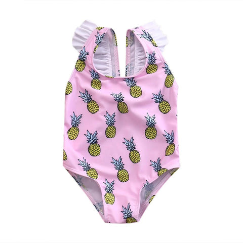 Pineapple Print Bathing Suit - Baby King Stores