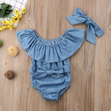 Maria Large Bowknot Jumpsuit - Baby King Stores