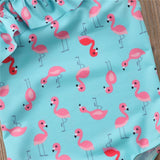 Flamingos Blue Bathing Suit - Baby King Stores