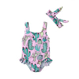 Cactus Print Bathing Suit - Baby King Stores