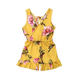 Mona Floral Summer Romper - Baby King Stores