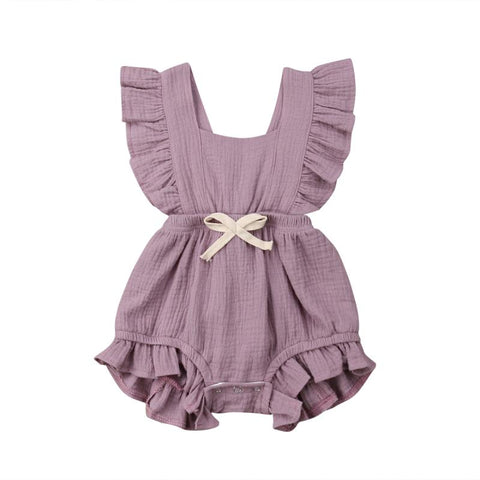 Julie Ruffled Jumpsuit - Baby King Stores